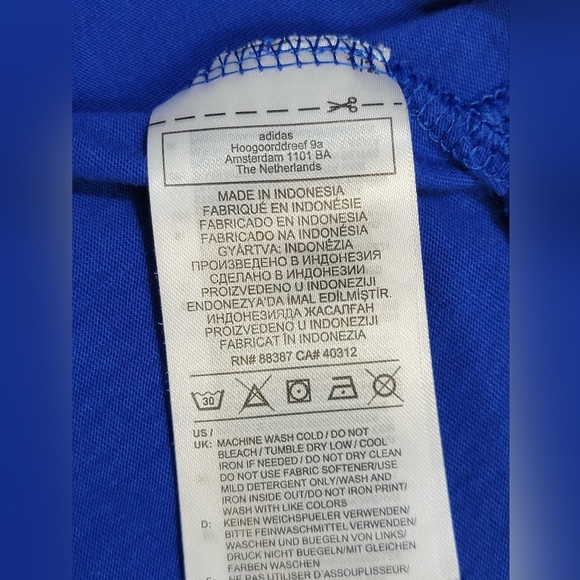 Adidas Womens Sport Core Athletic Crop T-shirt  Size XS - Picture 6 of 9